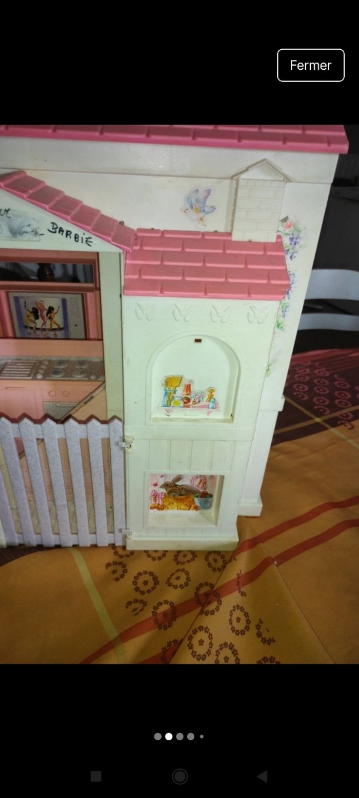 Maison barbie Mattel pliable vintage - photo numéro 6