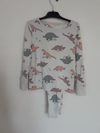 Pyjama 2 pieces dinosaures 6 ans