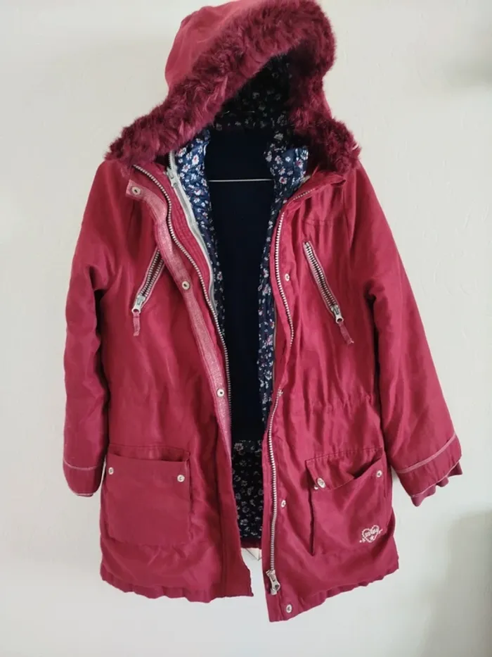 Manteau 2en 1 sergent major 10 ans