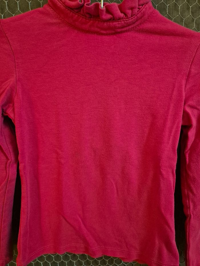 Sous-pull fuschia Catimini t. 4 ans - photo numéro 3