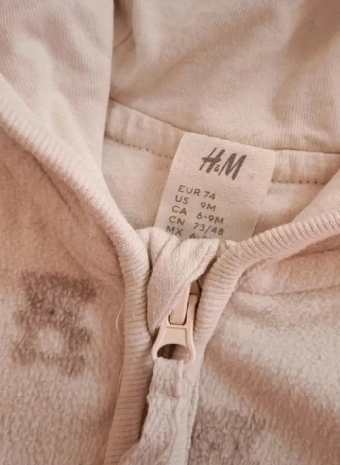 Ensemble polaire bébé garçon 6/9 mois h&m - photo numéro 6