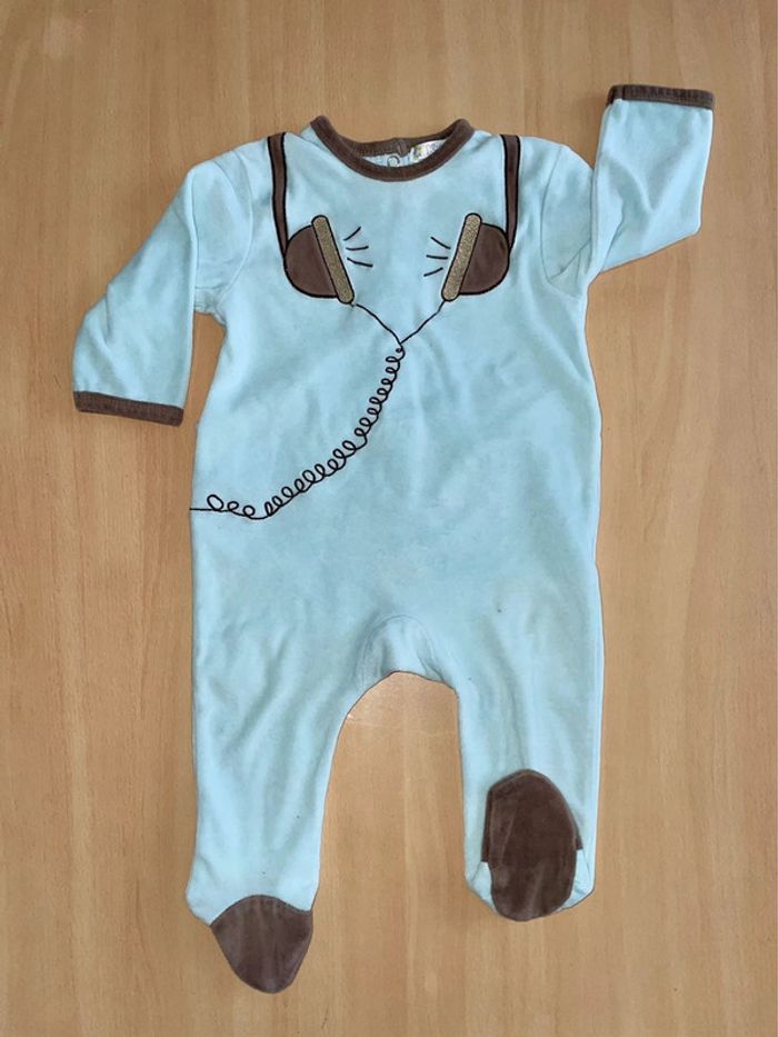 Pyjama 1 pièce Kitchoun 9mois