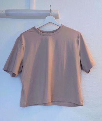 T-shirt de sport beige/taupe H&M