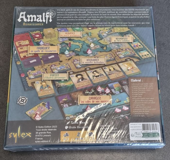 Jeu de société Amalfi renaissance - photo numéro 2