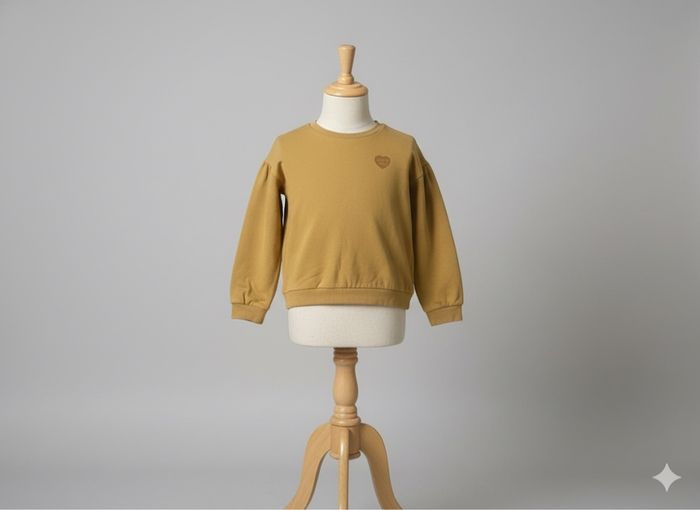 Sweat moutarde fille 👧