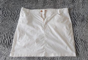 Jupe blanche Camaïeu