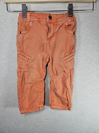 Pantalon orange tape a l'œil 9 mois