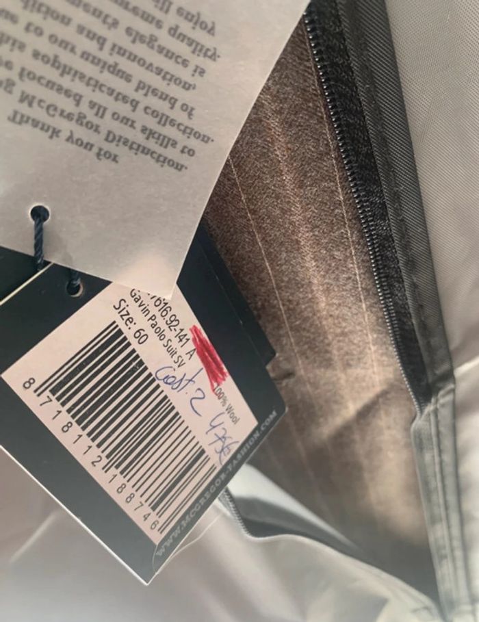 Costume McGregor taille 60 - photo numéro 15