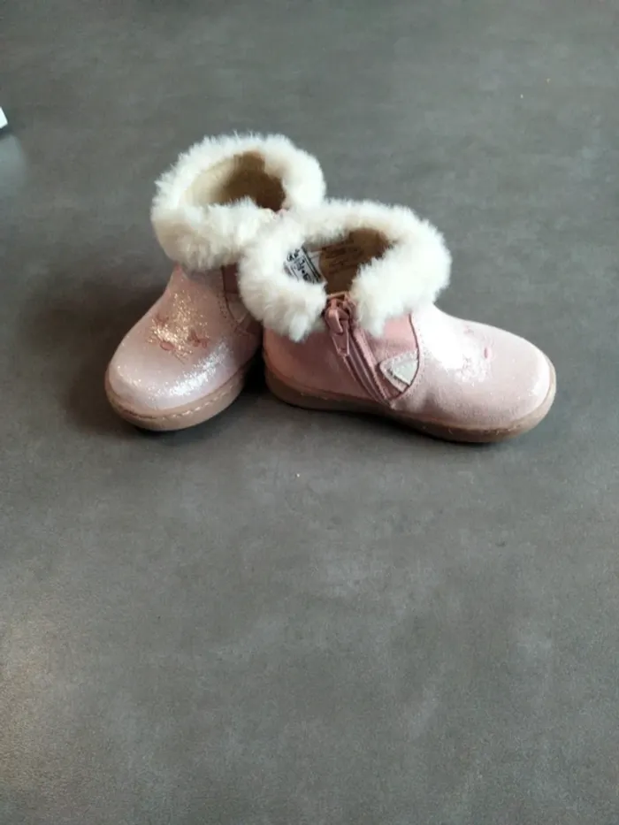 Bottines roses neuves Sergent major - photo numéro 3