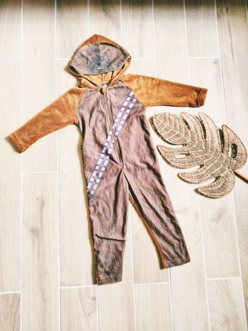 🌑 Déguisement/costume combinaison de Chewbacca Star Wars pour enfant