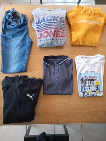 Lot vêtements garçon 14 ans
