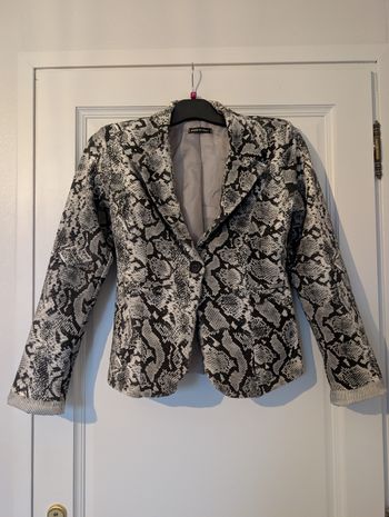 Blazer femme effet serpent taille S/M