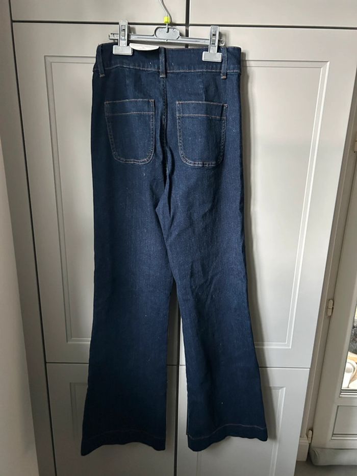 Pantalon jean large oraije - photo numéro 5