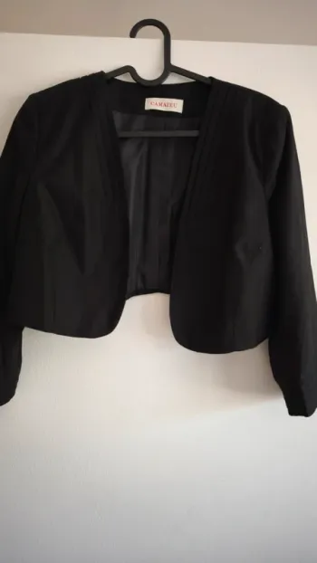 Boléro noir T42