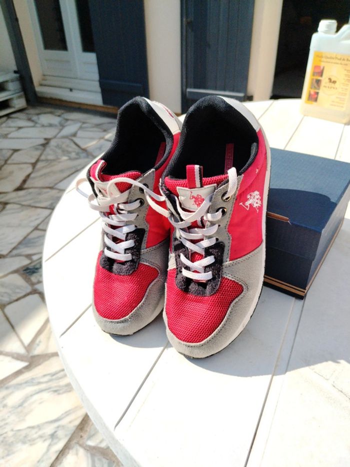 Basket Rouge US Polo 34