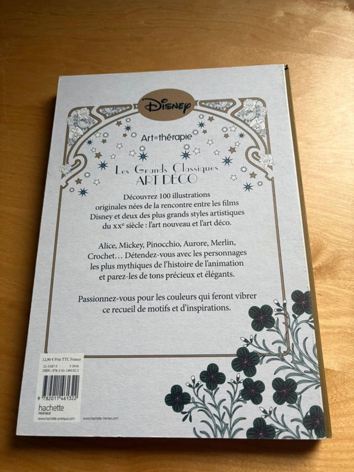 Coloriage Disney - les grands classiques art déco - photo numéro 2