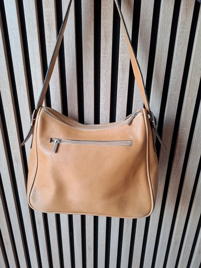 Sac bandoulière marron clair vintage - photo numéro 6