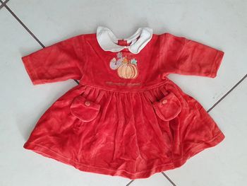 Robe fille 1 mois