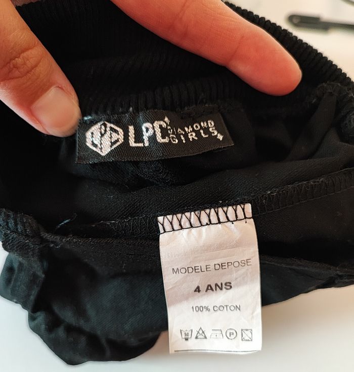 🌸 Jupe-short - Noir - LPC Diamond Girls - 4 ans 🌸 - photo numéro 6