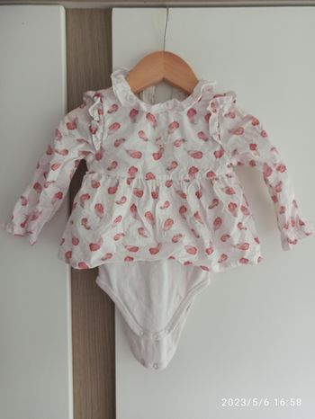 Bodies fille 12 mois