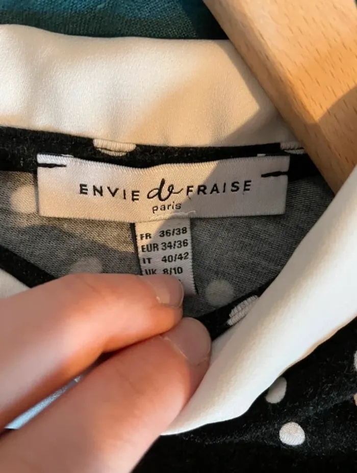 Robe envie de fraise 36/38 à pois - photo numéro 3