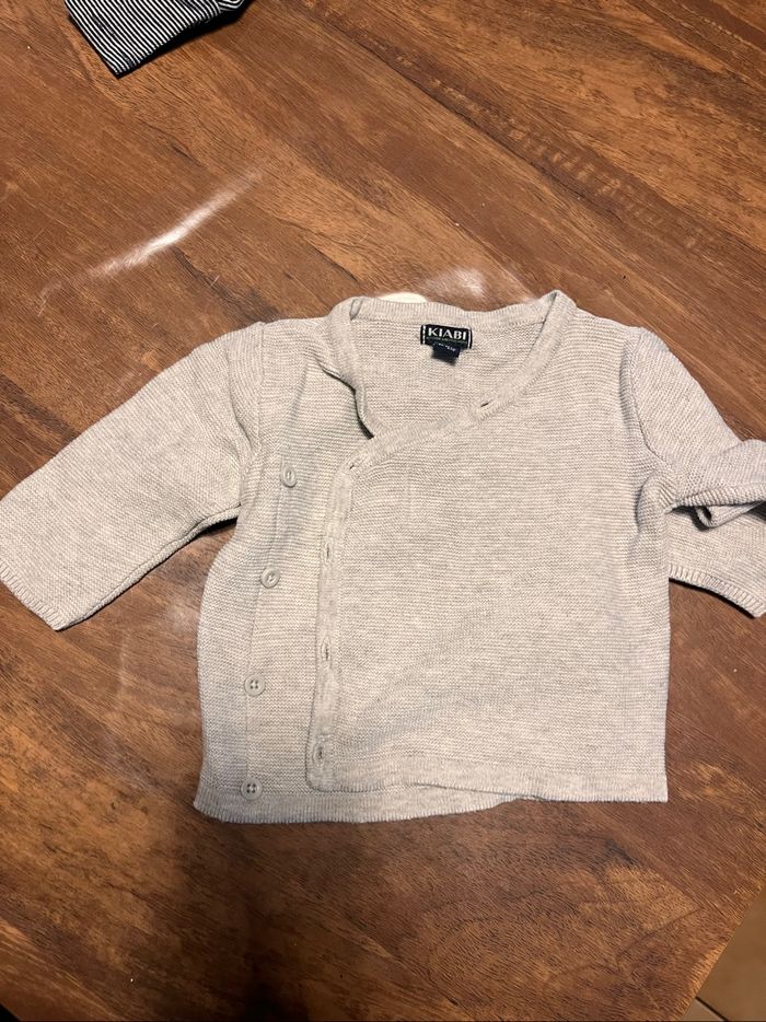 Gilet gris