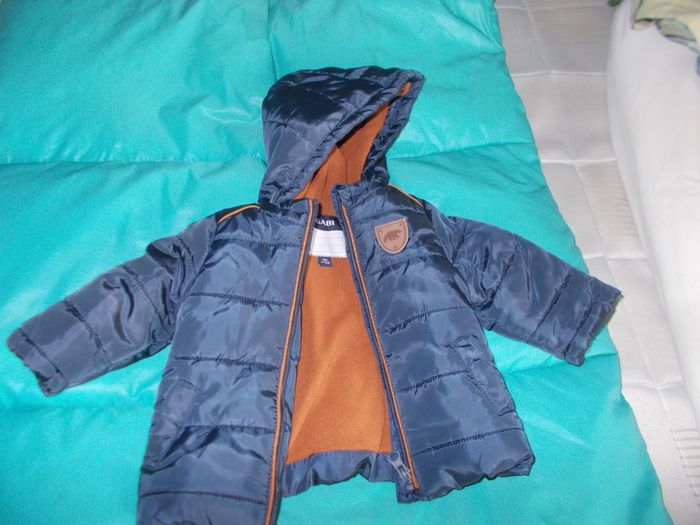 petit blouson marine Kiabi 6 mois