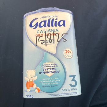 Lait gallia 3 eme âge