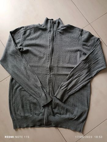 Gilet manches longues