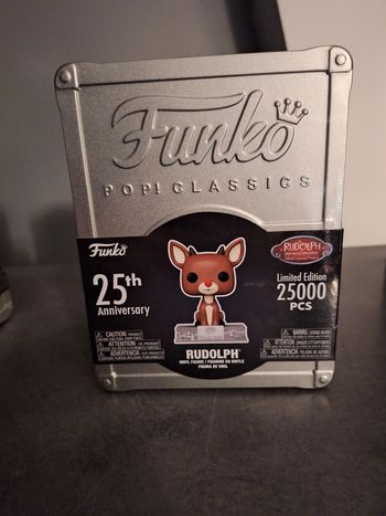 Funko pop rudolph 25 anniversary  25.000 exemplaire