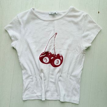 T-shirt Subdued motif cerises super mignon,