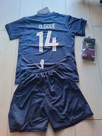 Ensemble doué 10ans psg maillot etoile foot
