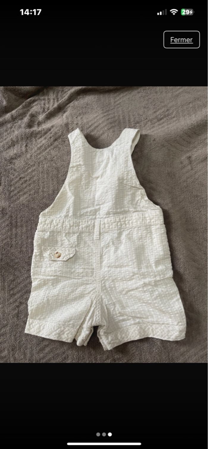 Salopette  6 mois neuf marque grain de blé - photo numéro 3