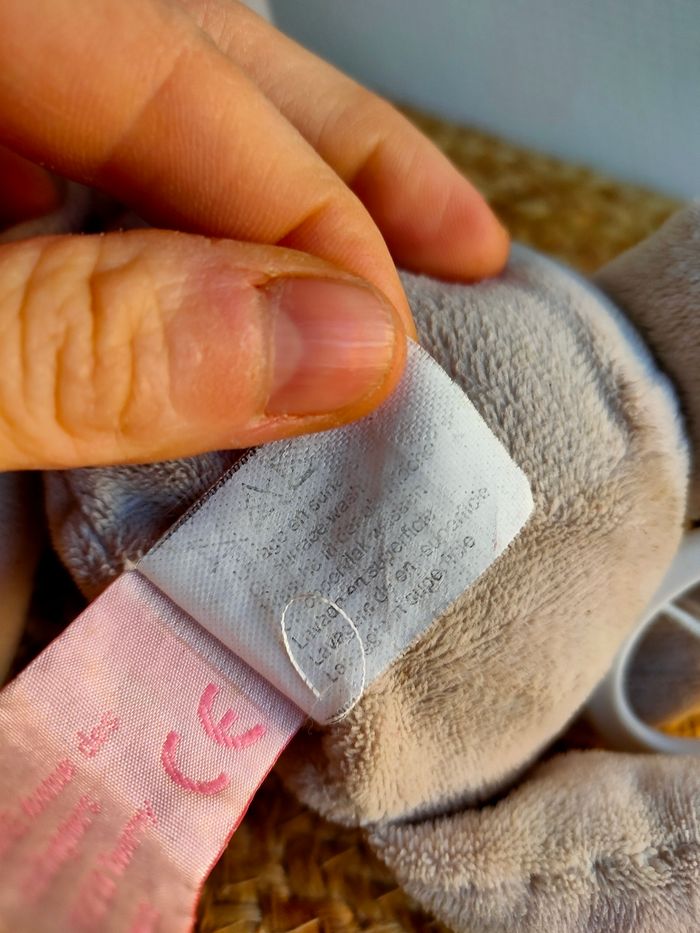 Peluche lapin musical Baby Nat' - photo numéro 7