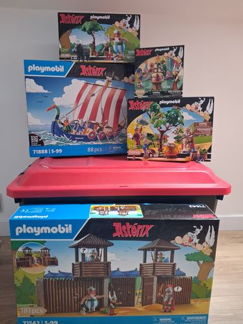 Lot de playmobil asterix
