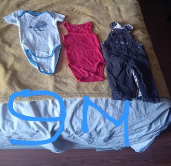 Vente de vêtements 9 mois bébé garçon