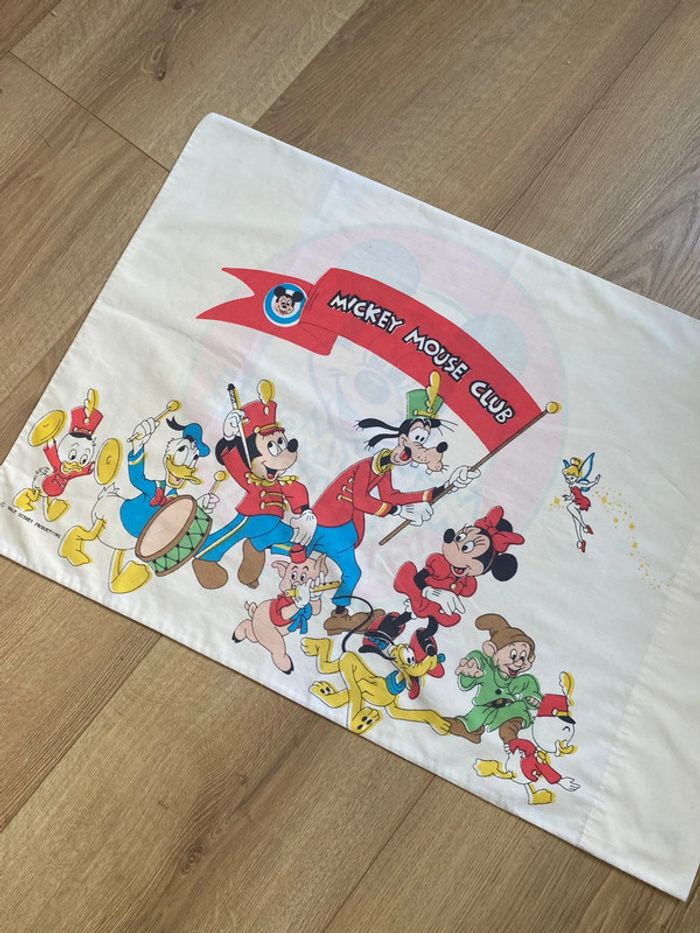 Taie d’oreiller Mickey Disney rectangle 75x52 cm