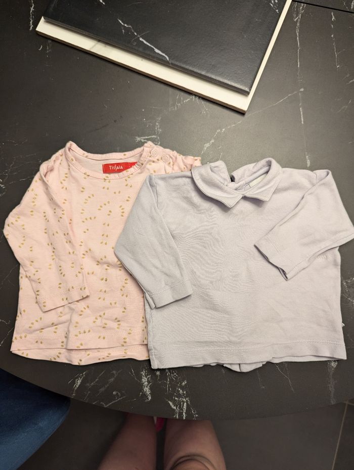 Tee shirts a manches longues fille 😊