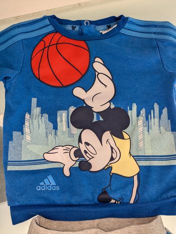 Jogging adidas Mickey basket 80 cm