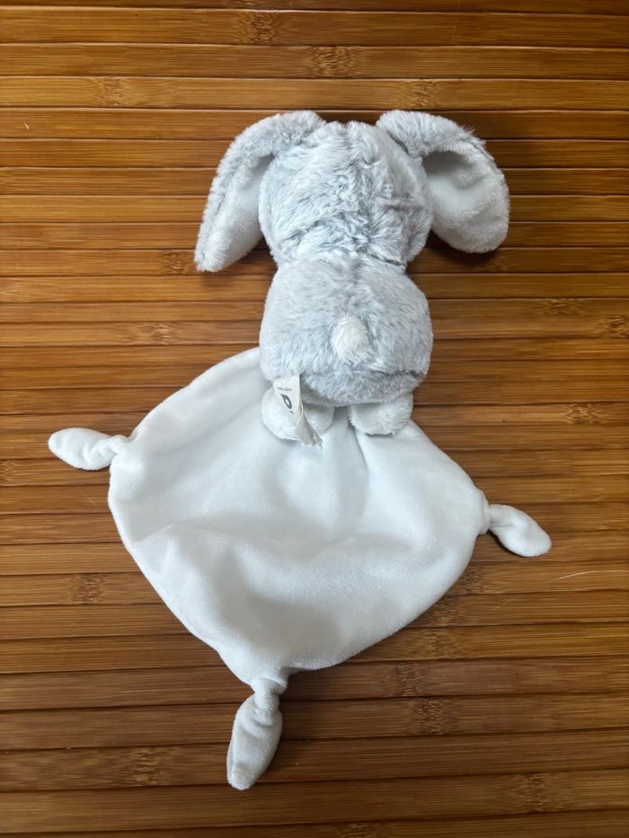 Doudou ours lapin mouchoir happy baby premaman orchestra - photo numéro 4