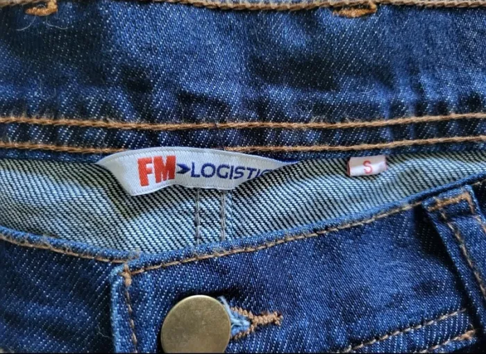 Pantalon de travail bleu Homme taille S coupe droite 120 cm Jeans - photo numéro 4