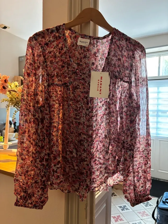 Blouse légère fleurie Marant Étoile - Taille 42