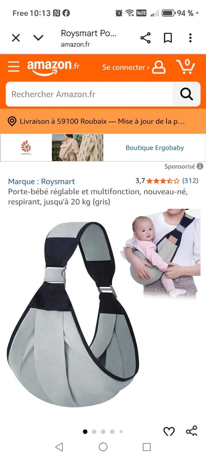 Porte bébé