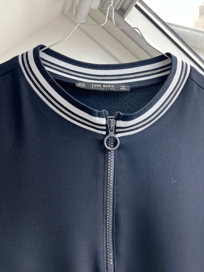 Robe Zara bleu marine - photo numéro 3