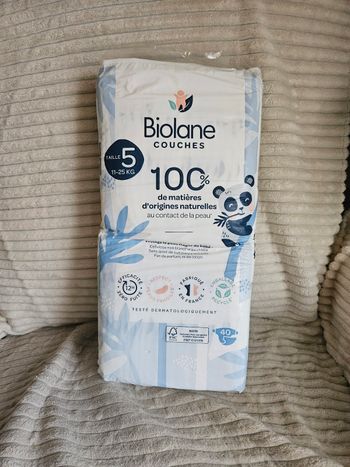 Couches biolane