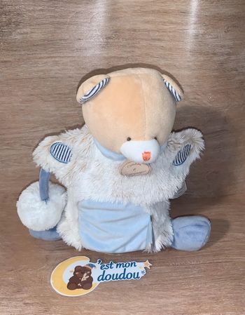 DDC76 doudou ours doudou et compagnie