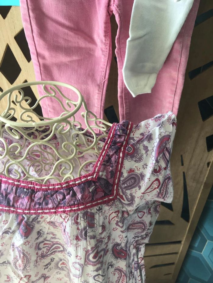 Ensemble 3 pièces fille 5 ans - photo numéro 3