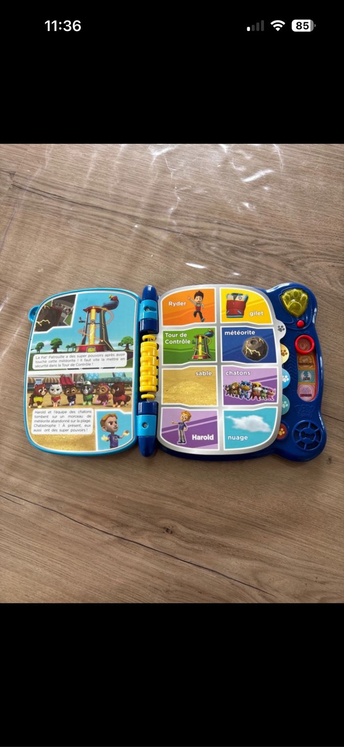 Livre-jeu éducatif Pat Patrouille - photo numéro 2
