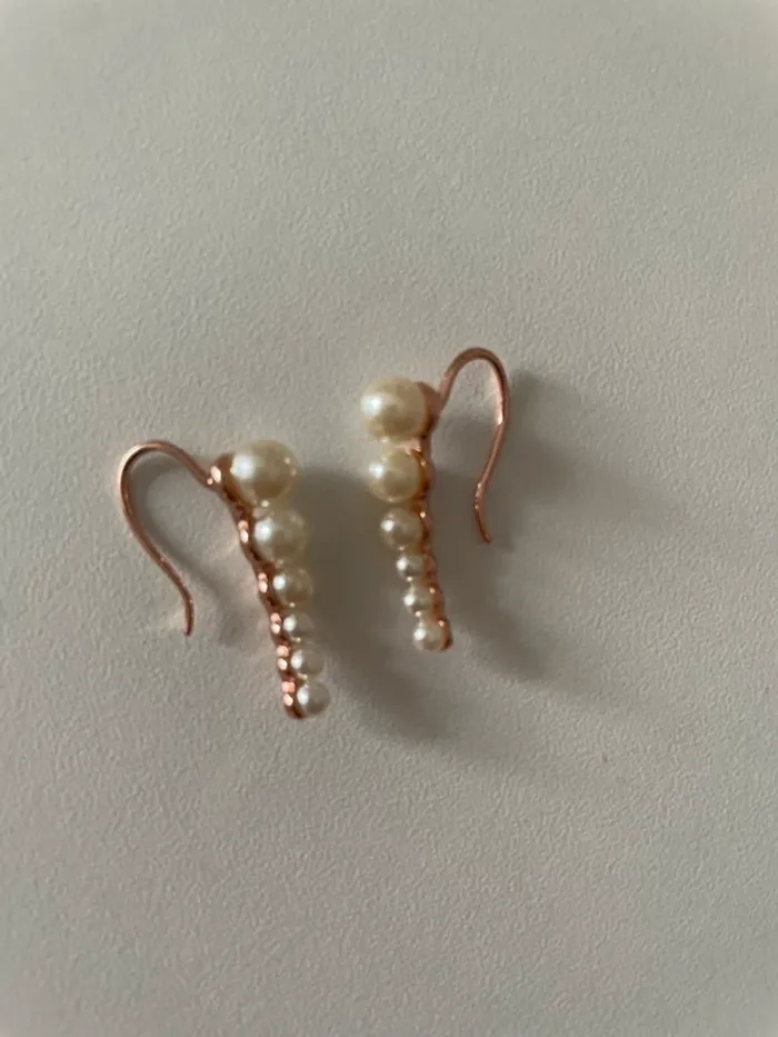 Boucle d’oreille grimpante du groupe MaxMara intrend sans logo sans étiquette - photo numéro 4