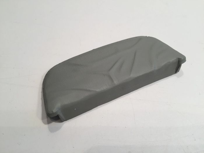 Plage arrière pièce détachée miniature 1/18 Solido Citroën traction type 11 B 1938 #A32